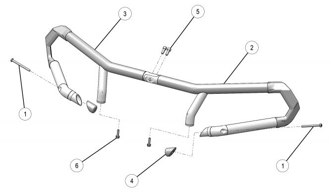 668x383 parts for bumpers polaris general - Bumper Drawing