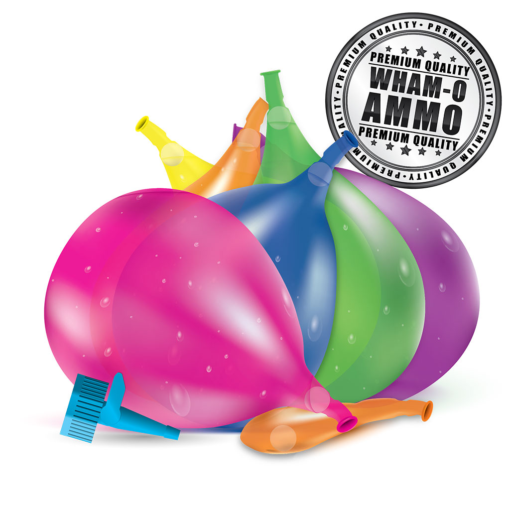 1024x1024 Magic Seal Water Balloons - Bunch Of Balloons Drawing