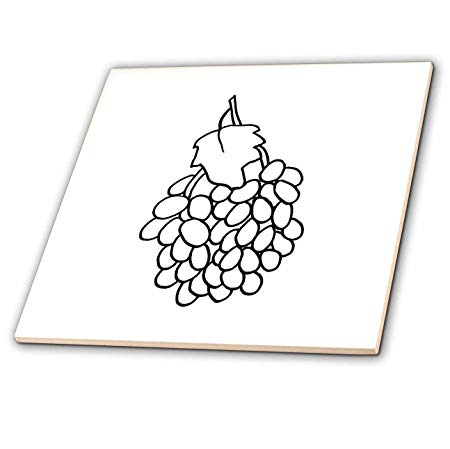 450x449 Bunch Of Grapes Outline Art Drawing - Bunch Of Grapes Drawing