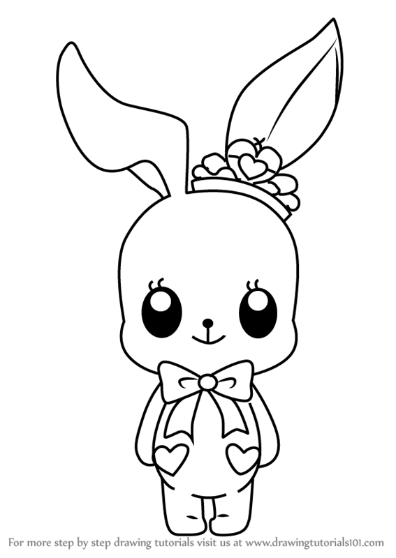 567x800 Learn How To Draw Little Bunny From Aikatsu Stars! - Bunny Drawing
