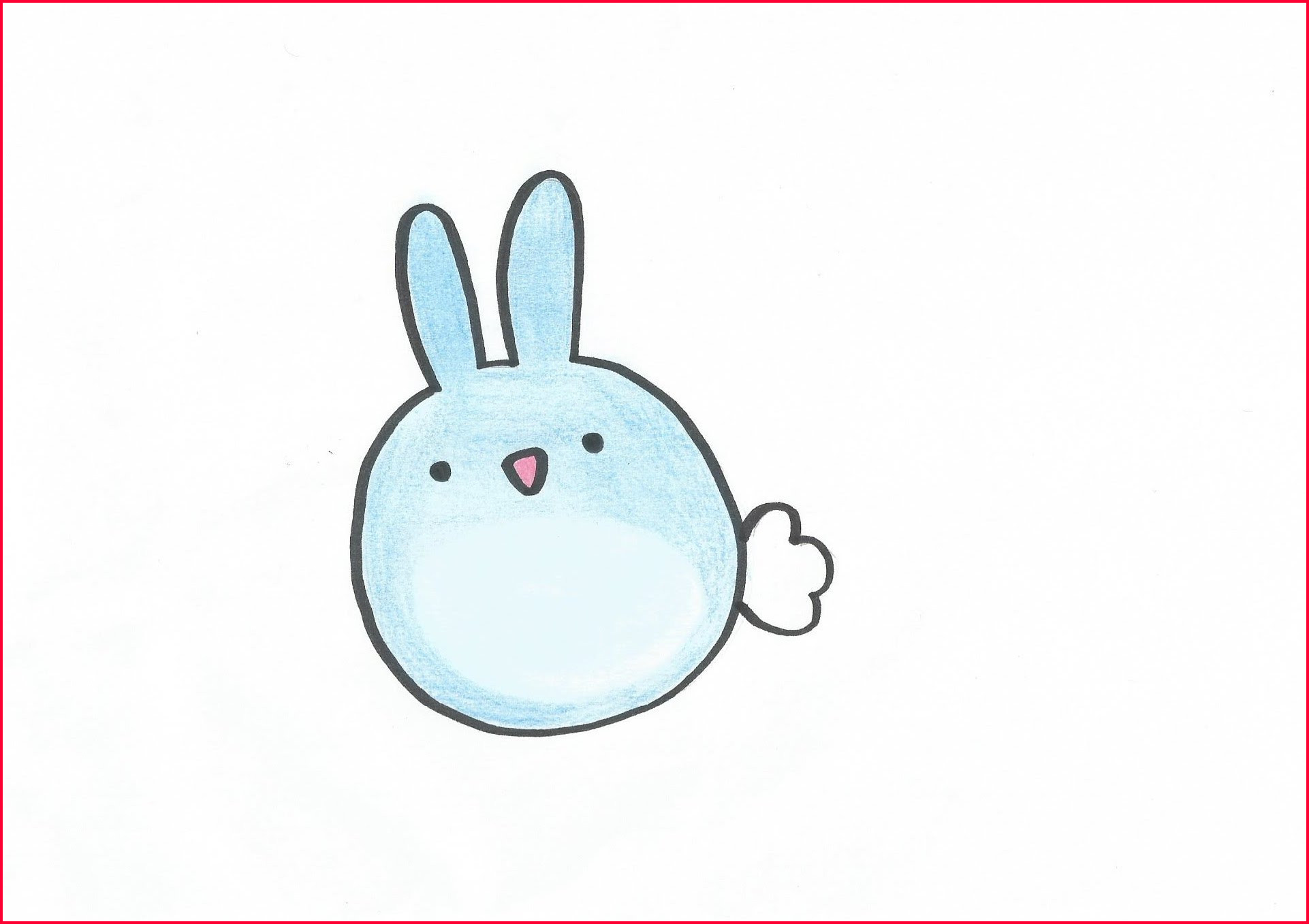 1922x1357 How To Draw A Bunny Easy Step - Bunny Drawing Images