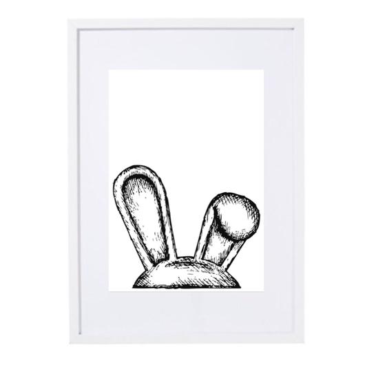 530x530 Bunny Ears Sketch Oh Hello Wall Prints - Bunny Ears Drawing