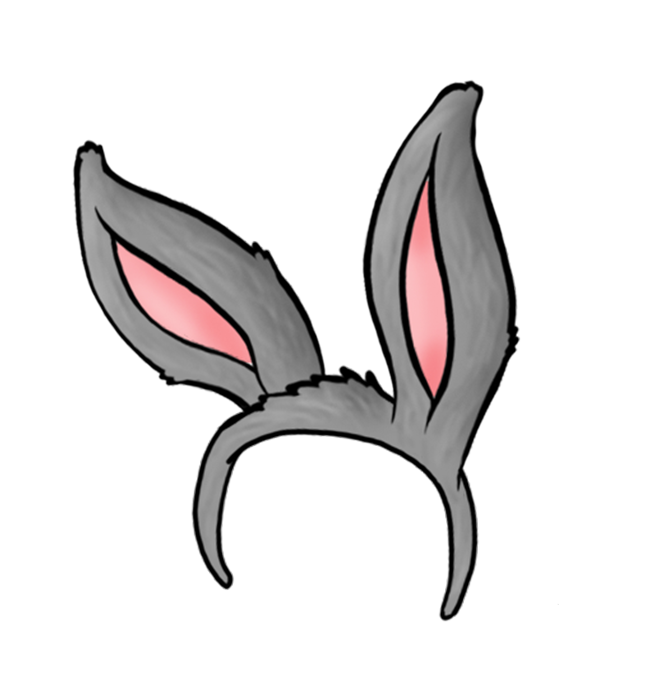 2200x2338 Bunny Ears - Bunny Ears Drawing