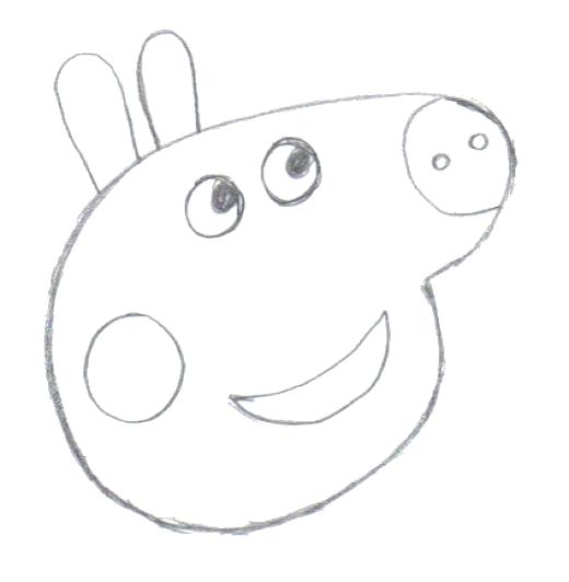 520x532 bunny face paint bunny mask bunny mask bunny and masking outline - Bunny Face Drawing