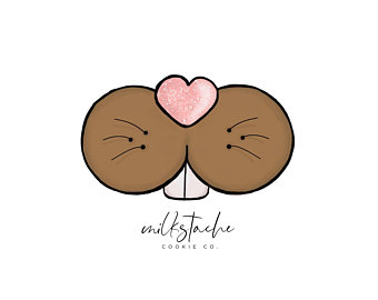 340x270 Bunny Nose Cookies Etsy - Bunny Nose Drawing