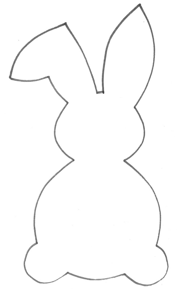 750x1226 Rabbit Drawing Free Download - Bunny Rabbit Drawing