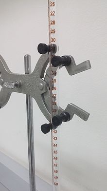 220x391 burette clamp - Burette Drawing