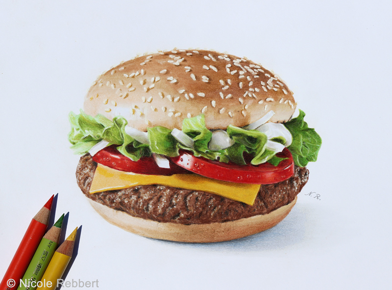 800x591 burger drawing - Burger Drawing