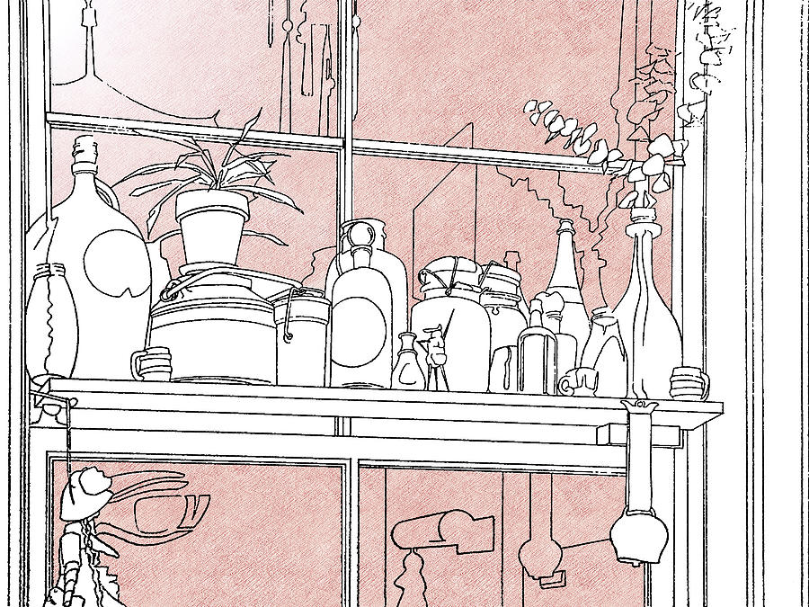 900x675 burglar alarm digital art - Burglar Drawing