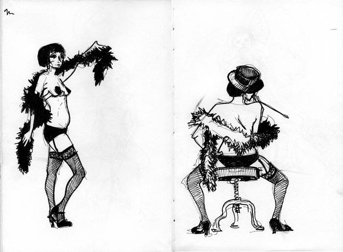 700x514 dr sketchy - Burlesque Drawing