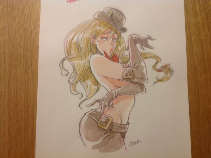 700x523 barbucci, alessandro - Burlesque Drawing