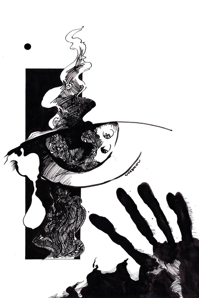 770x1155 slo burn drawing - Burn Drawing