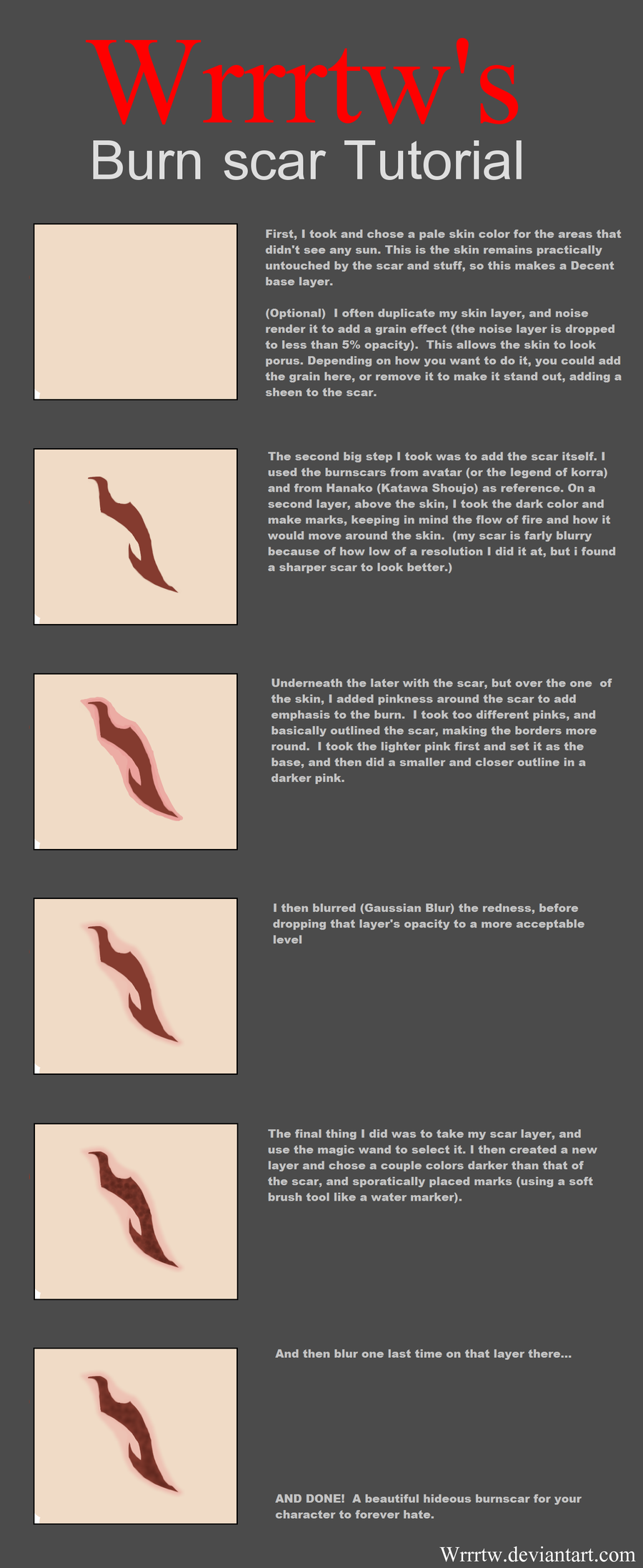900x2194 burn scar tutorial - Burn Drawing