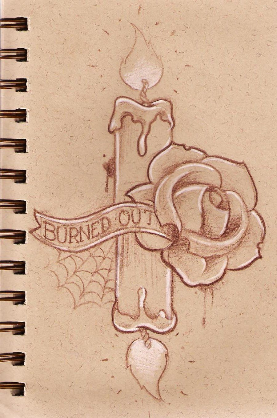 900x1358 burning the candle - Burning Candle Drawing