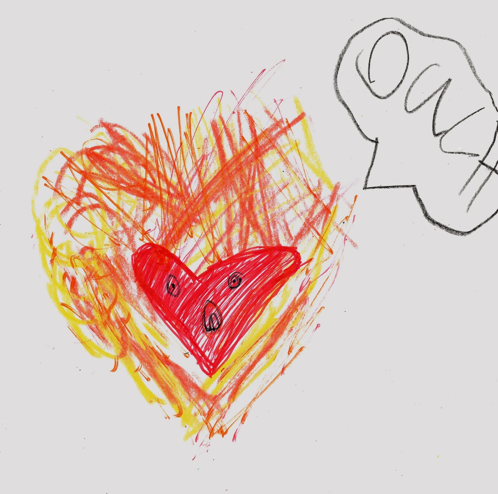 1600x1585 heart burning - Burning Heart Drawing