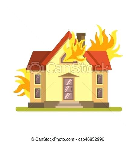 450x470 House On Fire Drawing First Floor Plan House Fire Drawing Easy - Burning House Drawing