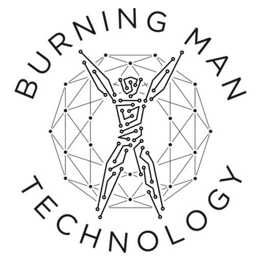 512x512 Burning Man Tech - Burning Man Drawing