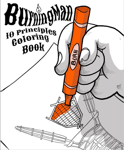 516x624 prepare for burning man radical ritual principles - Burning Man Drawing