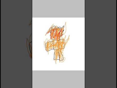 480x360 Scp The Burning Man Fast Draw - Burning Man Drawing