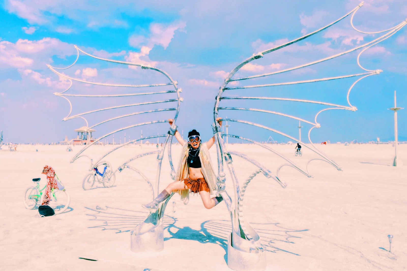 1600x1067 When A Chinese Girl Is - Burning Man Drawing