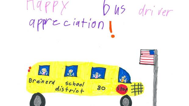 620x349 weather drawing thank your bus driver! brainerd dispatch - Bus Driver Drawing