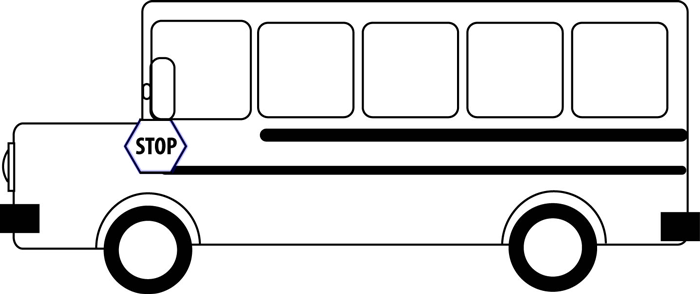 700x294 How To Draw School Busses Easy Drawing Tutorial For Kids How - Bus Line Drawing