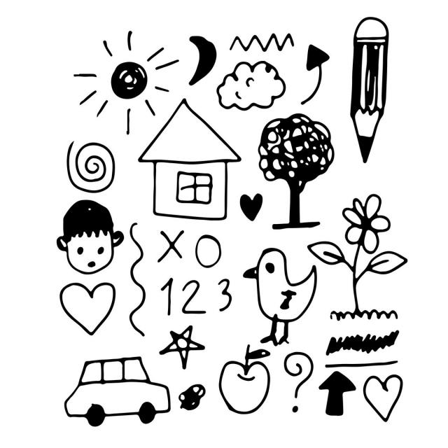 640x640 Hand Draw Business Doodles Icon, Business, Sketch, Doodle Png - Business Drawing
