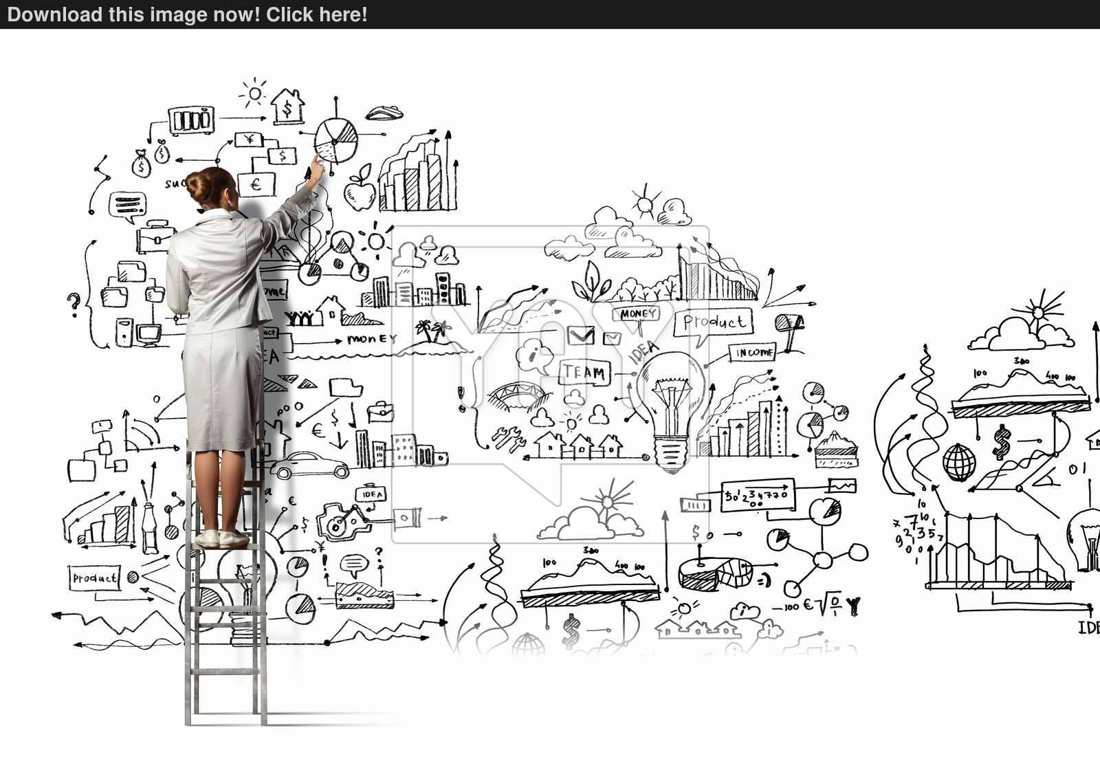 1600x1120 Businesswoman Drawing Sketch Image - Business Woman Drawing