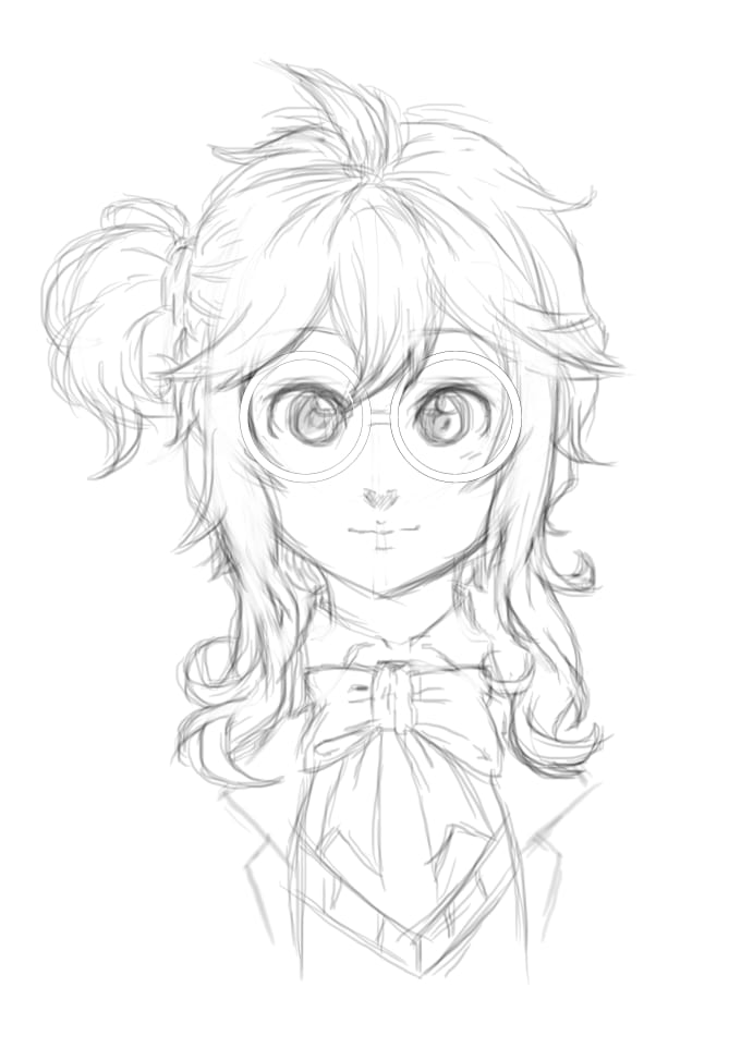 680x962 drawing your oc or what ever you want bust up - Bust Drawing