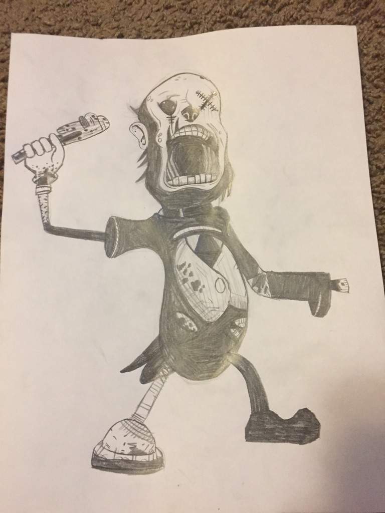 768x1024 my drawing of piper from the butcher gang version bendy - Butcher Drawing