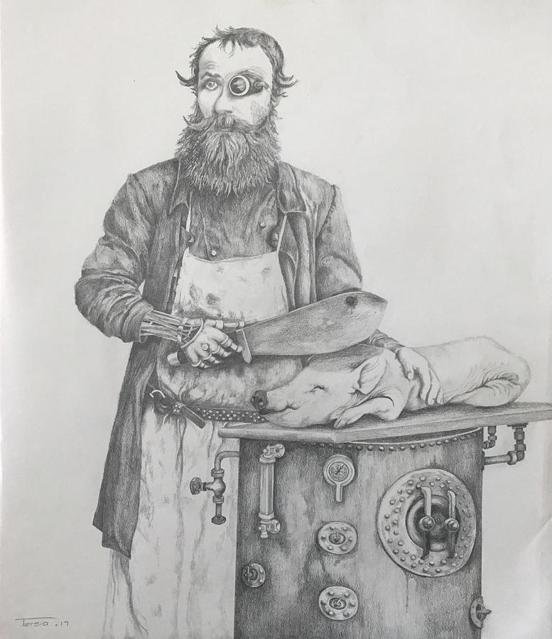 Butcher Drawing at Explore collection of Butcher