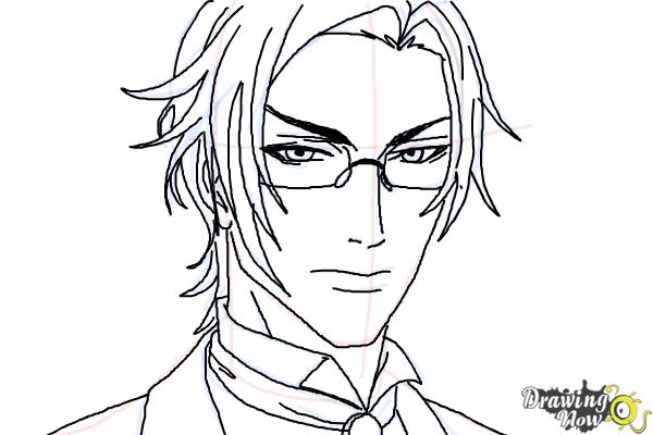 600x400 how to draw claude faustus from black butler - Butler Drawing