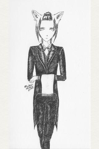 320x480 Aardwolf Drawings On Paigeeworld Pictures Of Aardwolf - Butler Drawing