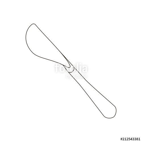 Butter Knife Drawing at Explore collection of