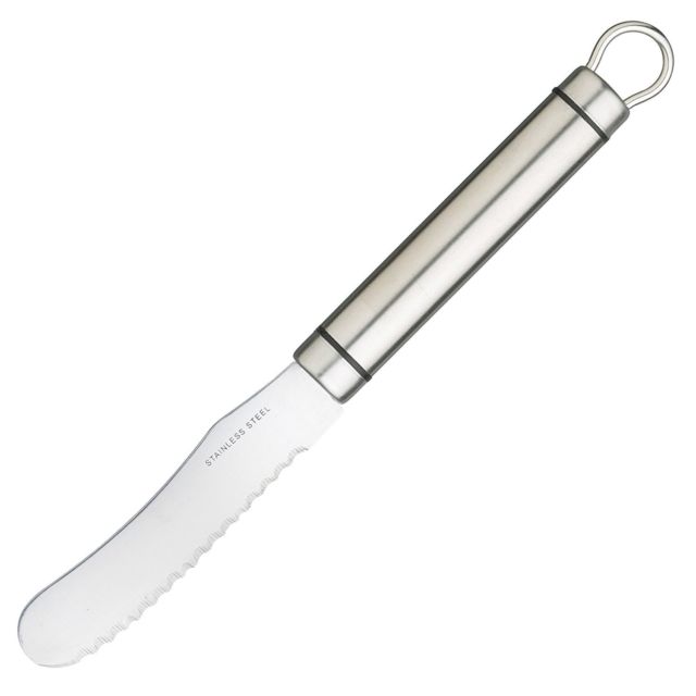 640x640 kitchen craft oval handled stainless steel butter spreader - Butter Knife Drawing