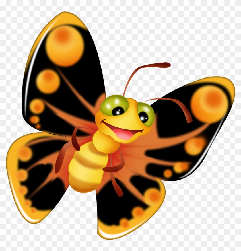 840x875 Butterfly Cartoon Drawing Clip Art - Butterfly Cartoon Drawing