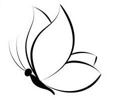 230x218 How To Draw A Butterfly How To Draw A Drawings - Butterfly Drawing Easy