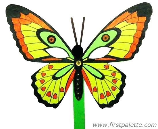 550x450 butterfly drawing template at free for personal pattern masquerade - Butterfly Drawing For Kids