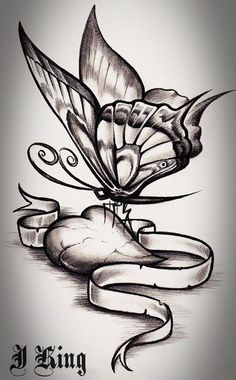 236x380 incredibly beautiful butterfly tattoos designs ideas - Butterfly Drawing Ideas