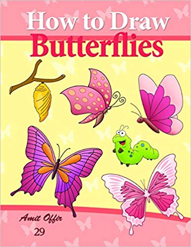 386x499 How To Draw Butterflies Drawing Activity - Butterfly Drawing Images