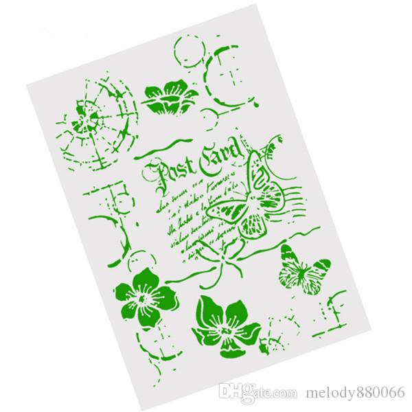 600x600 diy craft reusable flexible vintage butterfly craft - Butterfly Drawing Template