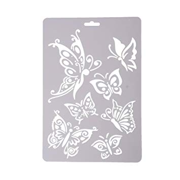 355x355 Lianji Template Butterfly Hollow Diy Drawing Templates Diy Hollow - Butterfly Drawing Template
