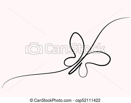 450x357 Butterfly Line Drawing Images - Butterfly Line Drawing