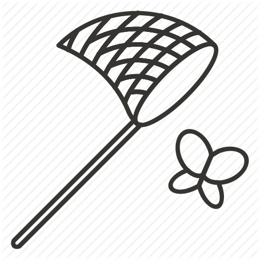 Butterfly Net Drawing at Explore collection of