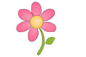 300x200 How To Draw A Butterfly On A Flower - Butterfly On Flower Drawing