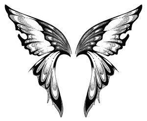 300x247 New Collection Tattoos Best Amazing Butterfly Tattoo With Image - Butterfly Tattoo Drawing