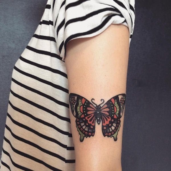 600x600 Butterfly Tattoo Designs That'll Have You In A Flutter - Butterfly Tattoo Drawing