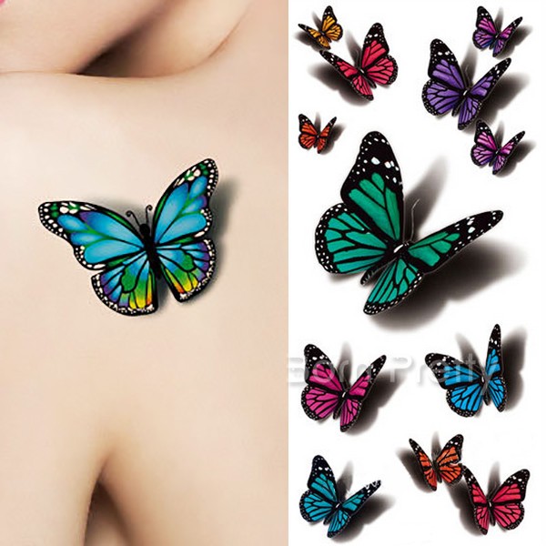 600x600 Latest Butterfly Tattoo Designs - Butterfly Tattoo Drawing