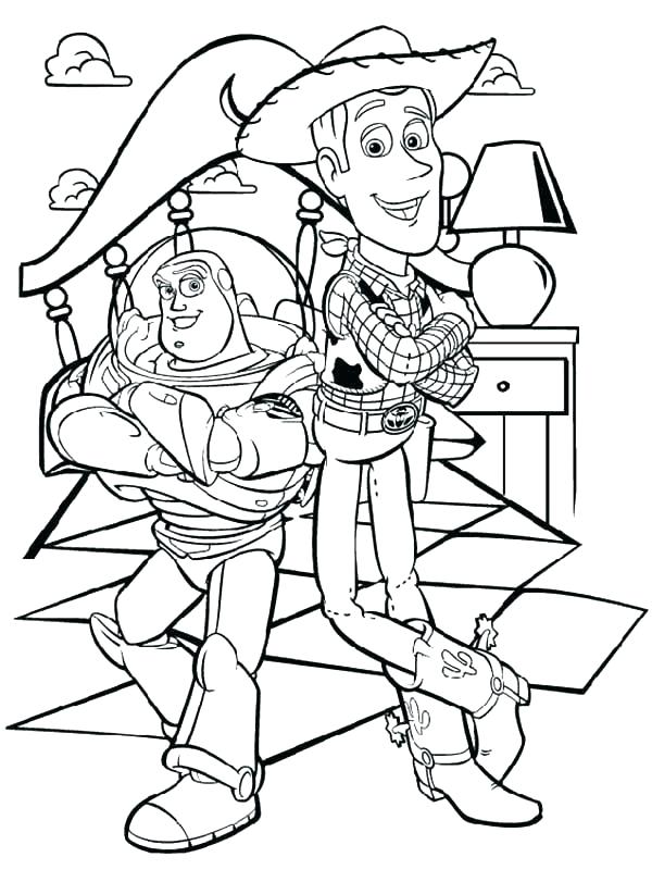 600x811 Potato Drawing Buzz Lightyear For Free Download - Buzz Lightyear And Woody Drawing