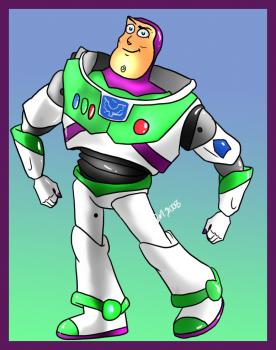 276x350 How To Draw Buzz, Step - Buzz Lightyear And Woody Drawing